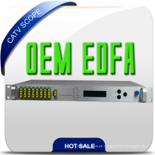 EDFA CATV 16way Erbium Doped Fibra Óptica Amplificador